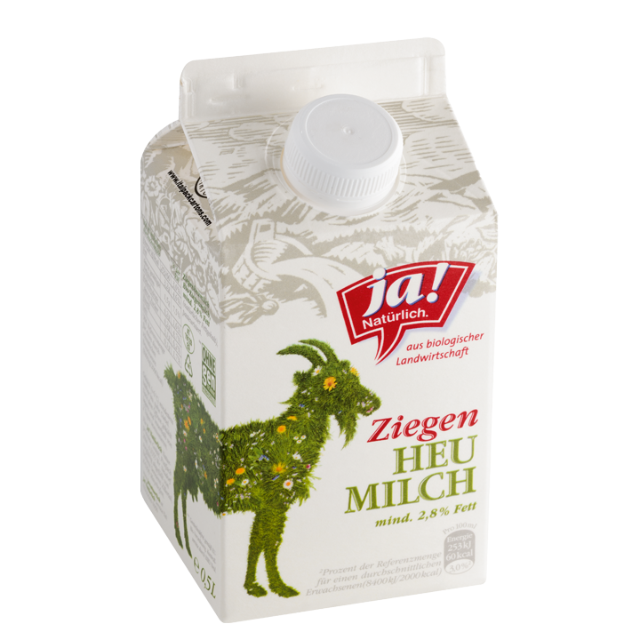 Bio-Ziegenheumilch