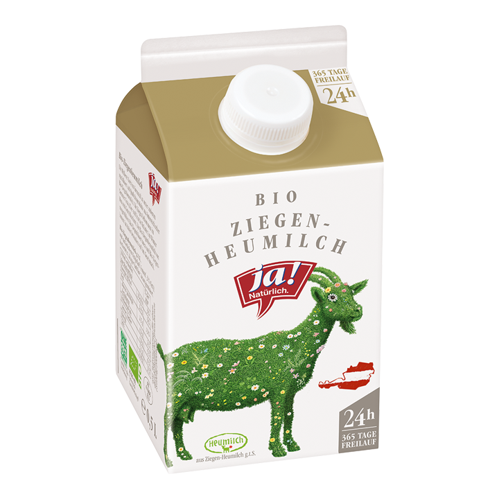 Bio-Ziegenheumilch