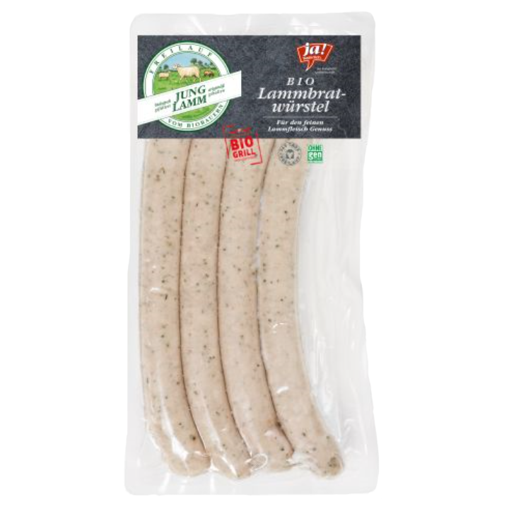 Bio-Lammbratwürstel