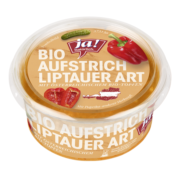 Bio-Topfenaufstrich Liptauer Art