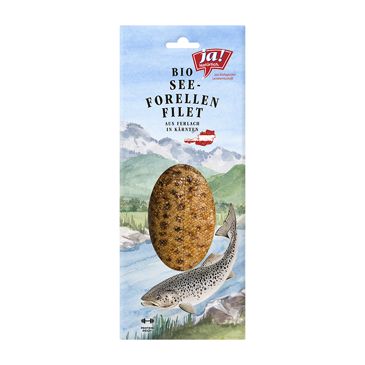 Bio-Seeforellenfilet geräuchert