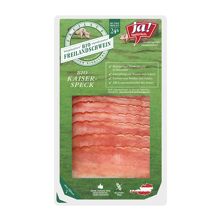 Bio-Kaiserspeck vom Freilandschwein