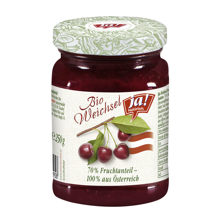 Bio-Fruchtaufstrich Weichsel