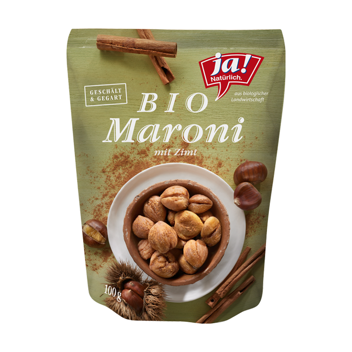 Bio-Maroni mit Zimt