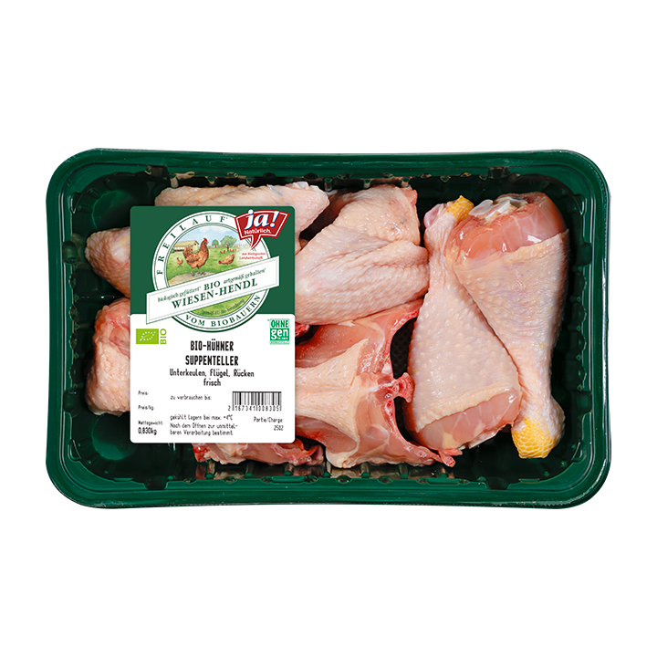 Bio-Wiesenhendl Suppenteller