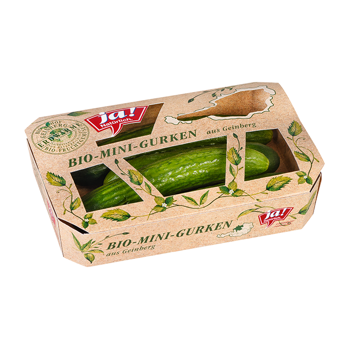 Bio-Mini Gurken vom Biohof Geinberg