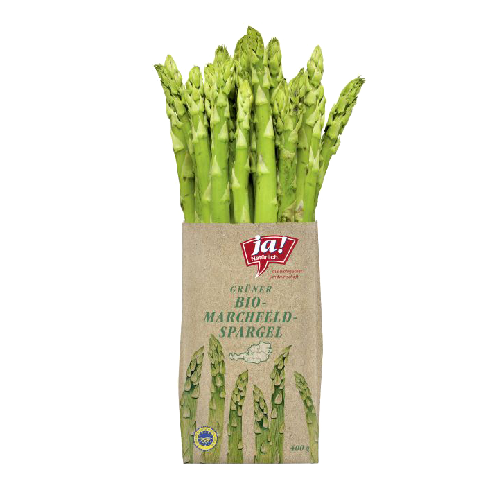Bio-Spargel grün