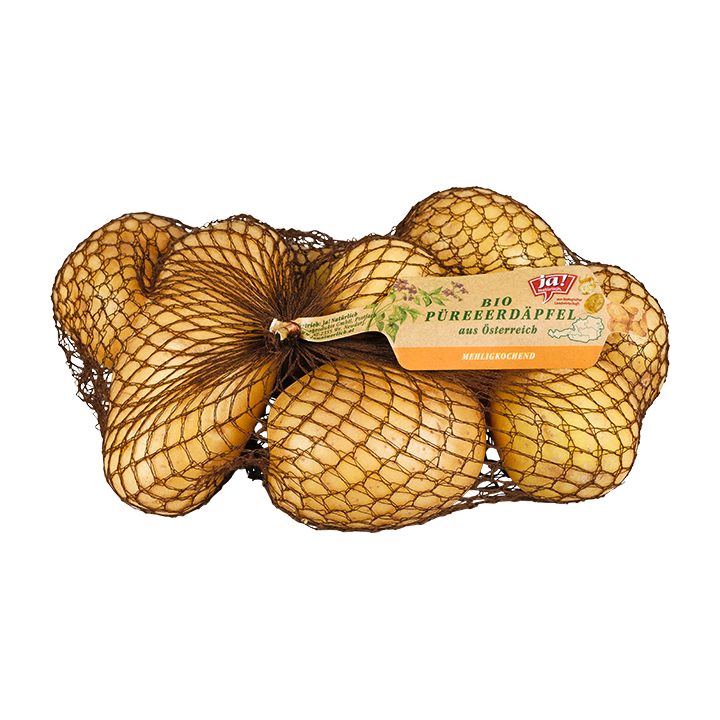 Bio-Püree-Erdäpfel mehlig