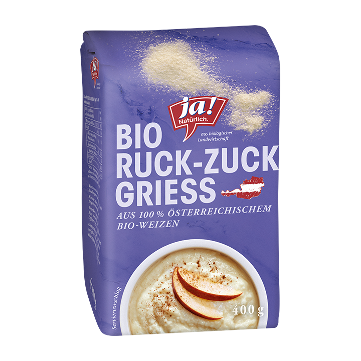Bio-Ruck-Zuck-Griess