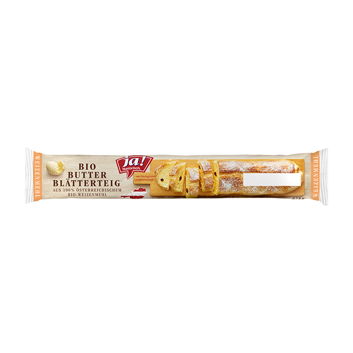 Bio-Butter Blätterteig