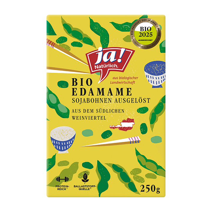 Bio-Edamame tiefgekühlt