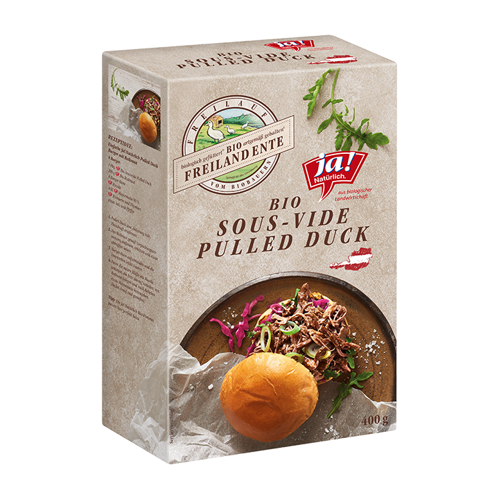 Bio Sous-Vide Pulled Duck