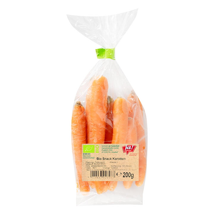 Bio-Snackkarotten