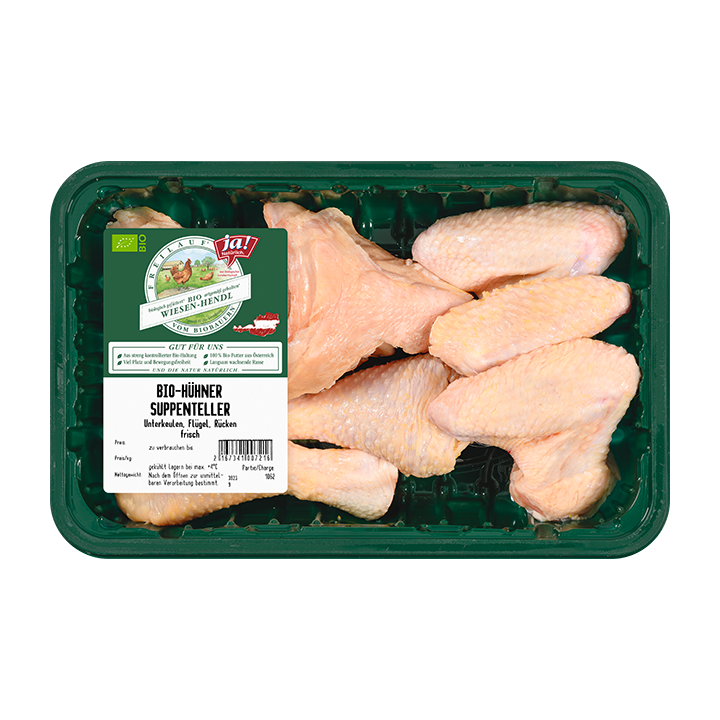 Bio-Hühner-Suppentasse vom Wiesenhendl