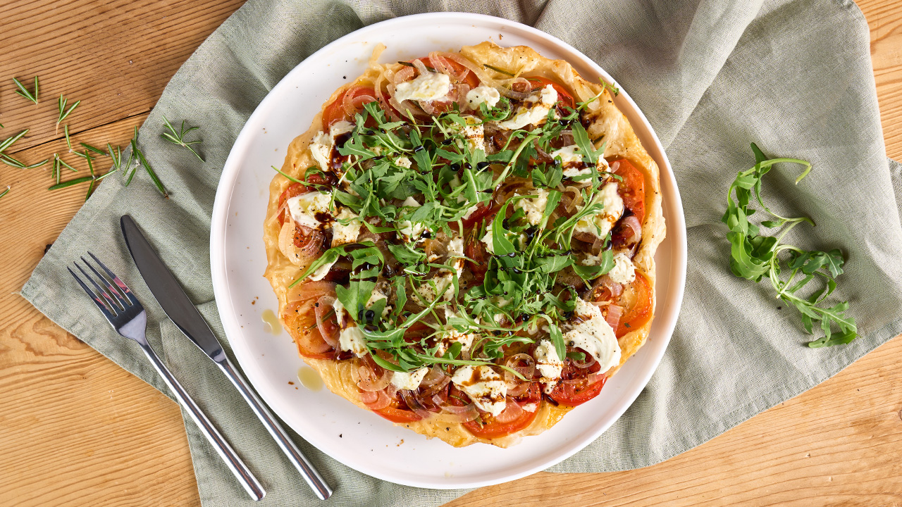 Tarte Tatin aux Tomates