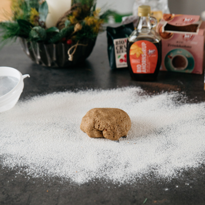 Lebkuchenkranz Mundwerk