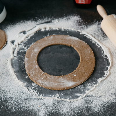 Lebkuchenkranz Mundwerk