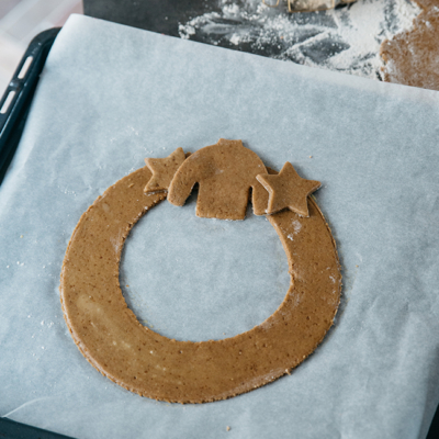 Lebkuchenkranz Mundwerk