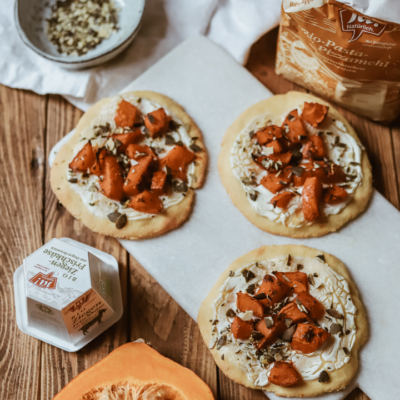 Mini-Protein-Pizza Jules Vogel