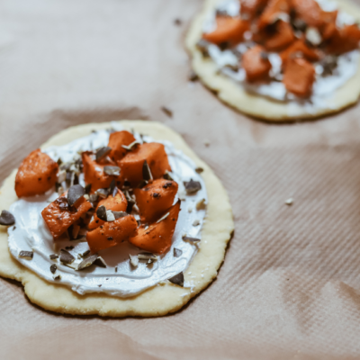 Mini-Protein-Pizza Jules Vogel