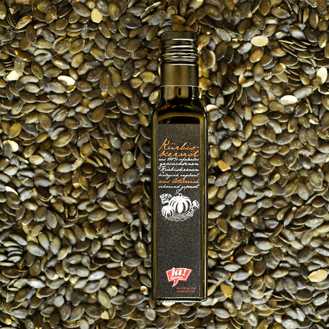 Bio-Kürbiskernöl – das grüne Gold aus der Region