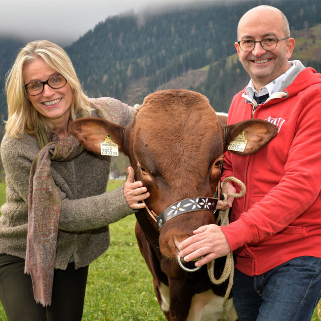 Für den Erhalt des Pinzgauer Rinds: Ja! Natürlich ersteigert Zuchstier „Fuerst“