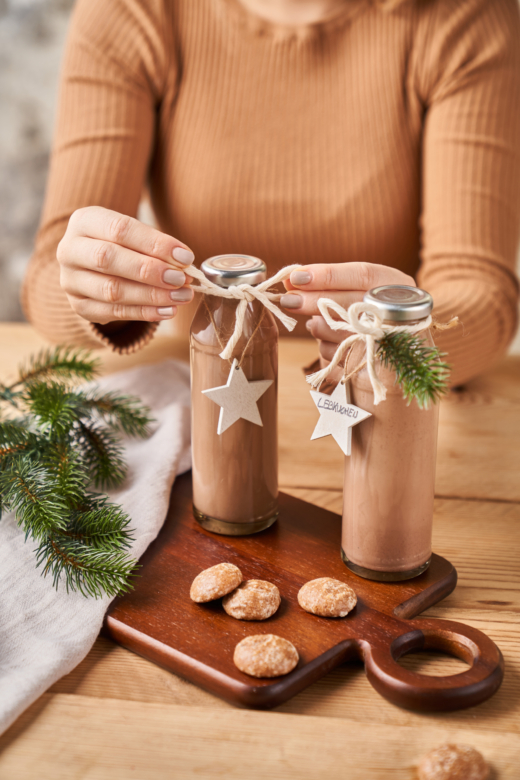 Lebkuchen Nougat Likör