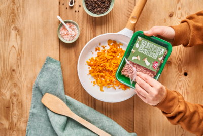 Hybrid-Fleisch Lasagne