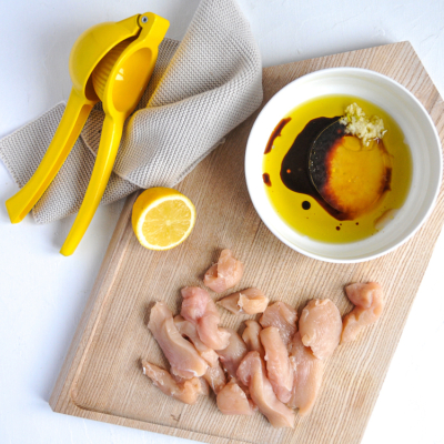 Asia-Salatherzen gefüllt mit Wiesenhendl littlebee.at