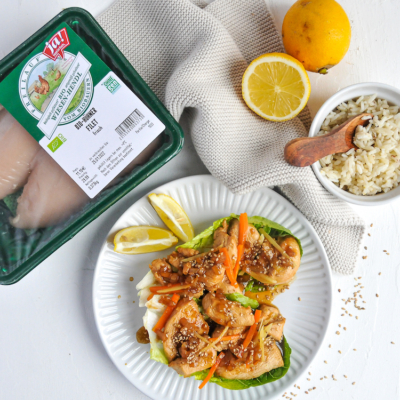 Asia-Salatherzen gefüllt mit Wiesenhendl littlebee.at