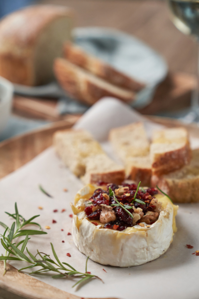 Baked Brie Camembert Heublumenmilch