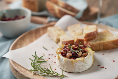 Baked Brie Camembert Heublumenmilch