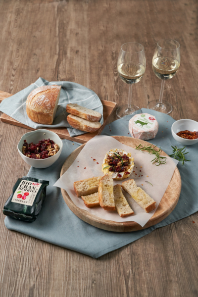 Baked Brie Camembert Heublumenmilch