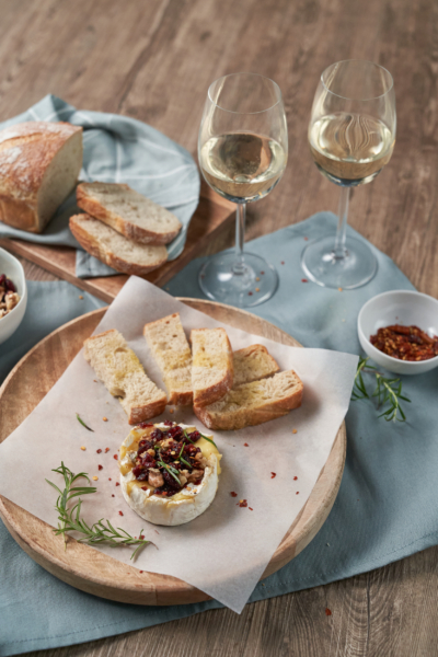 Baked Brie Camembert Heublumenmilch