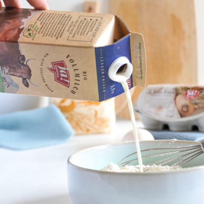 Jausenbox Waffeln mit Heublumenkäse