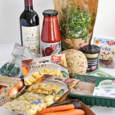 Wiesenhendl-Rollbraten mit Gnocchi