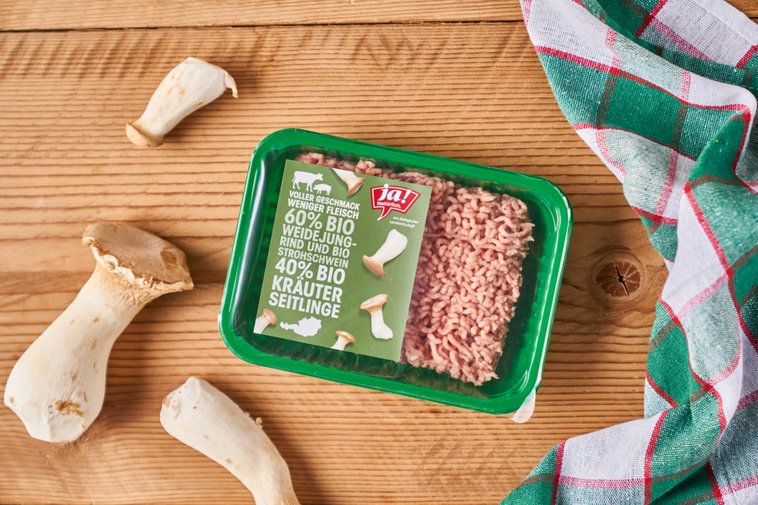 Weniger Fleisch ist künftig mehr: die neuen Fleischprodukte mit Pflanzenanteil