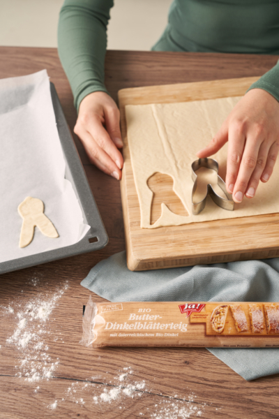 Ei im Glas Ostern Blätterteig