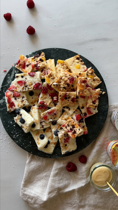 Frozen Joghurt Bark