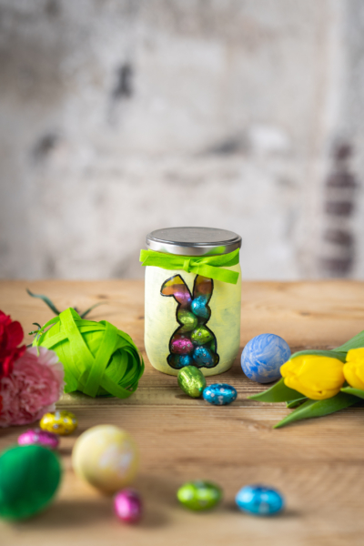 Süße Osterdenkoration