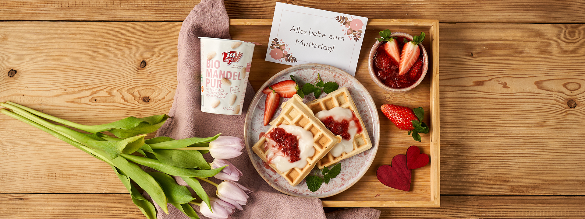 Waffeln Haferdrink