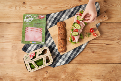 Donauwelle Leberkäse Sandwich