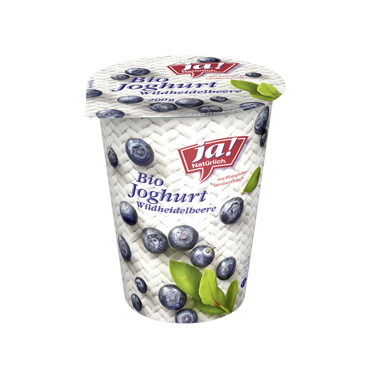 Bio-Fruchtjoghurt Heidelbeer | Ja! Natürlich