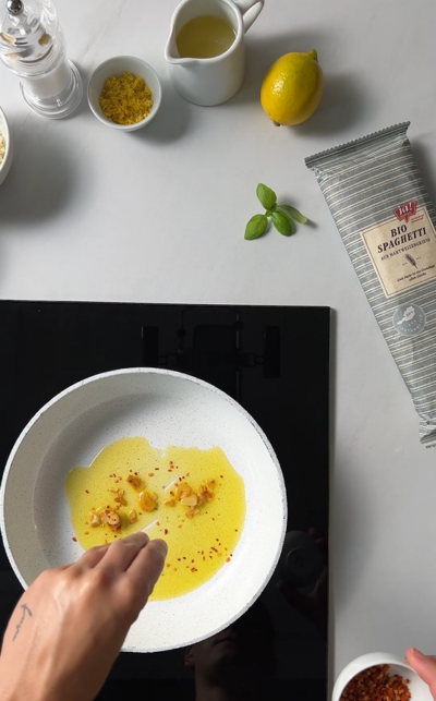 Zitronen Pasta