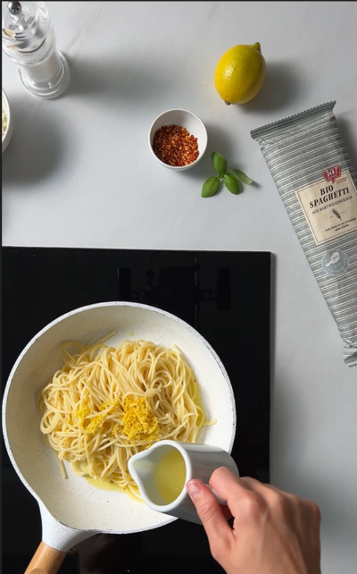 Zitronen Pasta
