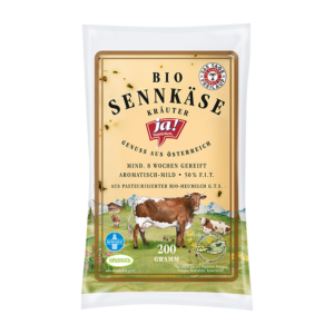 Bio-Sennkäse mit Kräuter