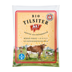 Bio-Tilsiter im Stück