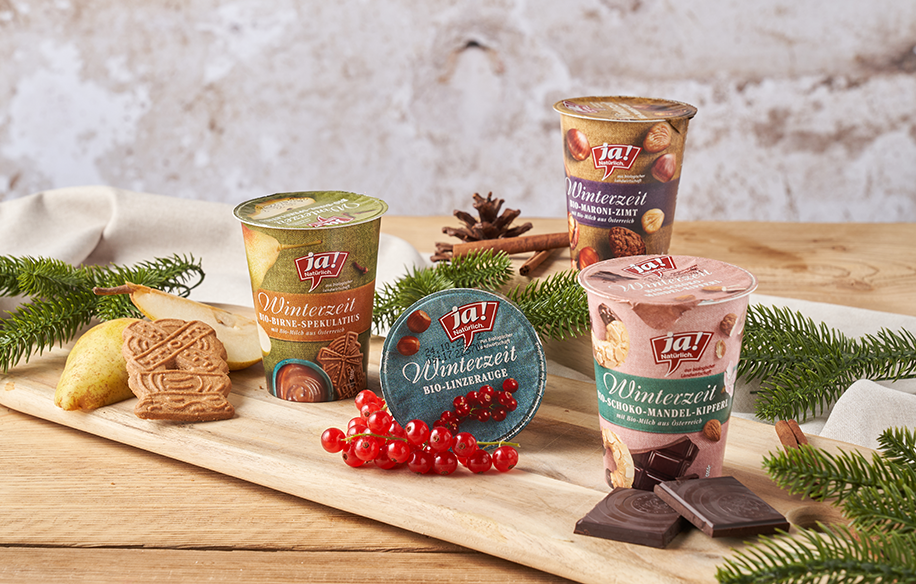 Winterzeit Joghurts