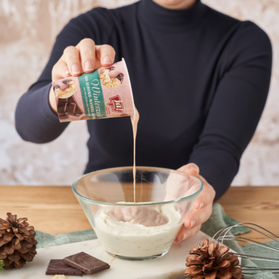 Winterzeit Joghurt Schoko Kipferl