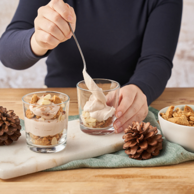 Winterzeit Joghurt Schoko Kipferl